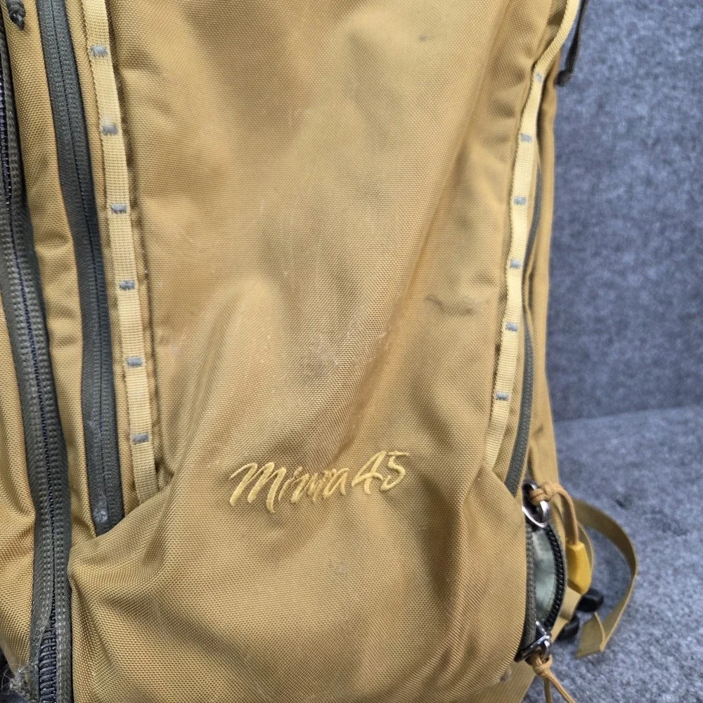 Arc'Teryx Backpack Miura 45 Golden Yellow Mountain Climbing Hiking